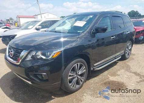 2019 Nissan Pathfinder Platinum from USA, damaged, VIN 5N1DR2MM6KC648732